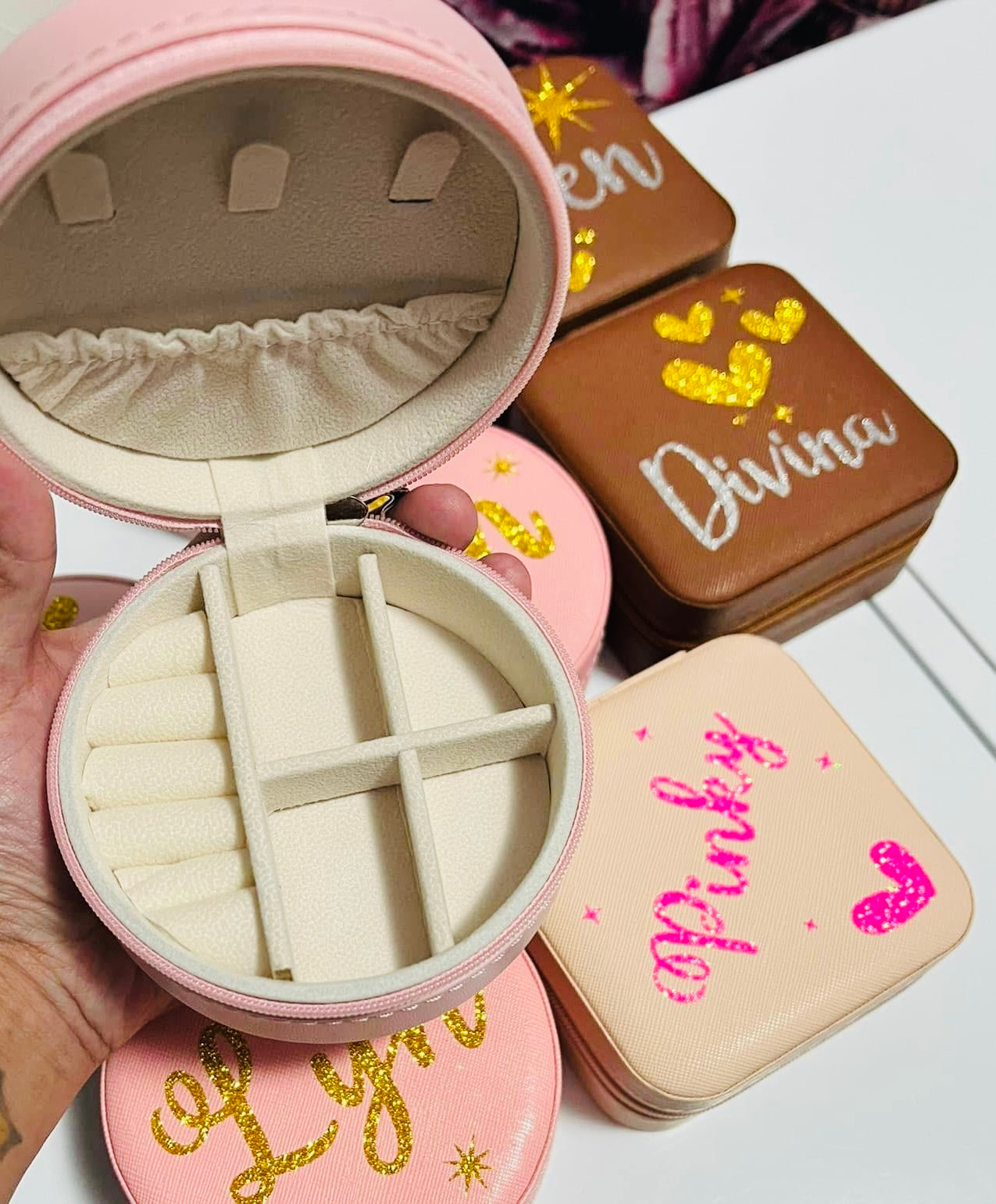 Personalized Jewelry Box