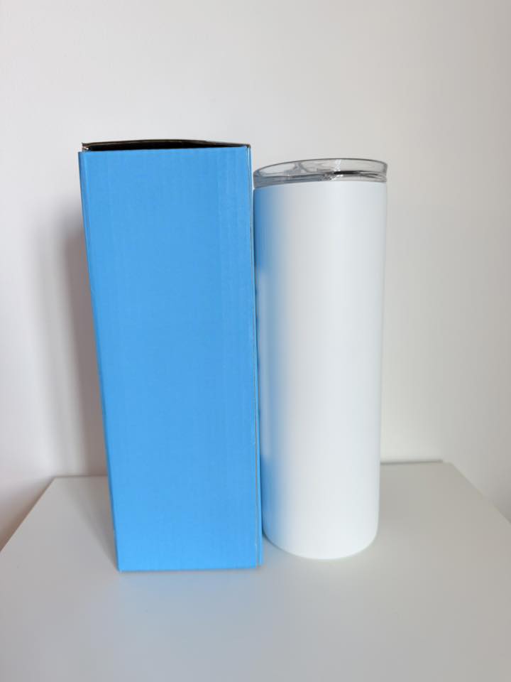 Glow in The Dark 20 oz Skinny Tumbler